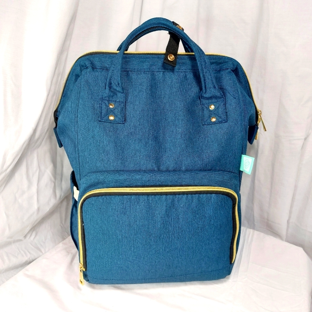 Diaper / Breast Pump Bag W/Cooler AFBP NAVY‎ NWOT